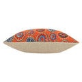 Tangerine - Side - Wylder Akamba Tribal Rectangular Cushion Cover