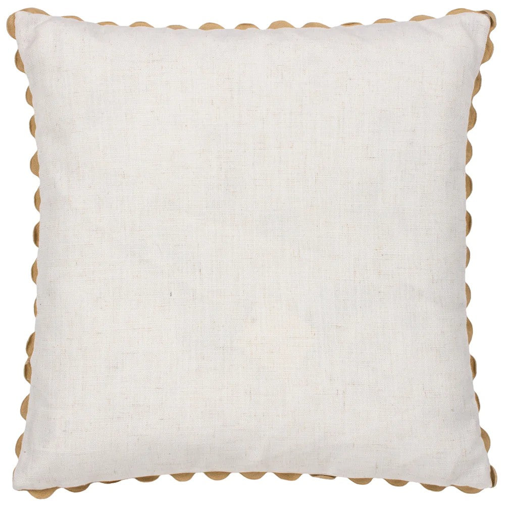Moss - Back - Furn Frida Jacquard Cushion Cover