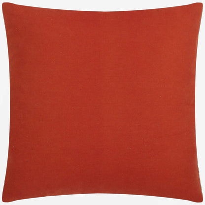 Rust - Back - Wylder Autumn Walk Cotton Cushion Cover