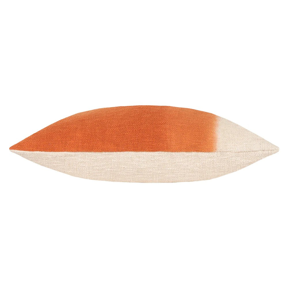 Amber - Side - Furn Mizu Dip Dye Rectangular Cushion Cover
