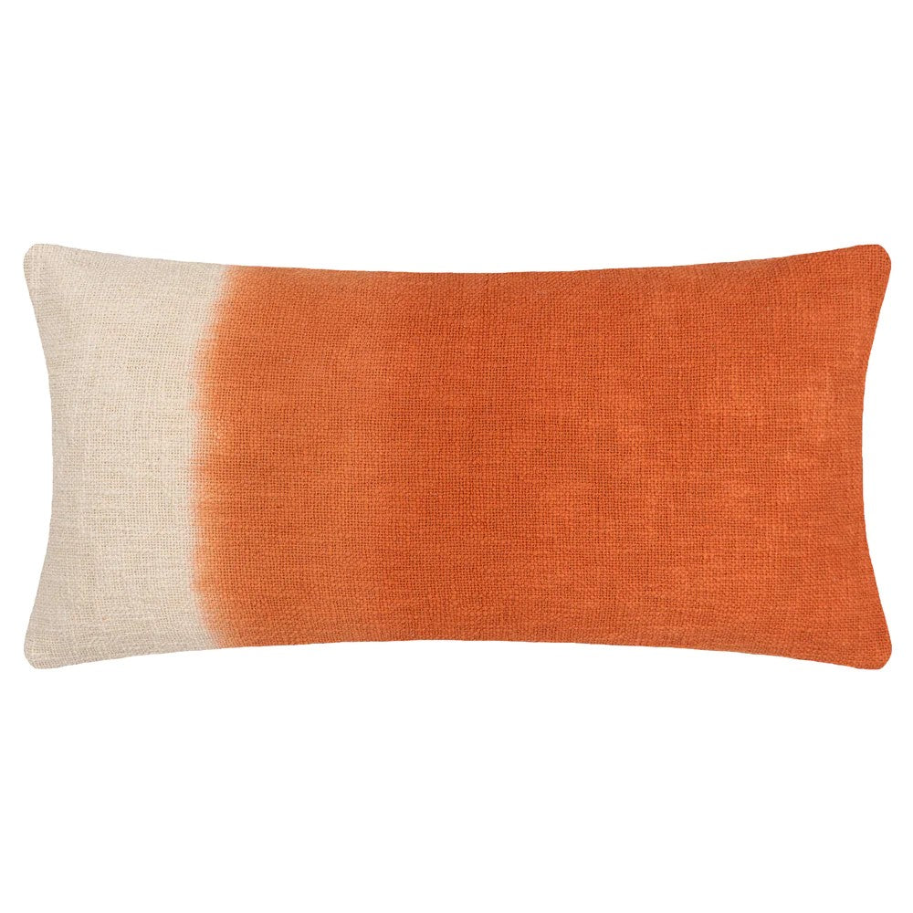 Amber - Front - Furn Mizu Dip Dye Rectangular Cushion Cover