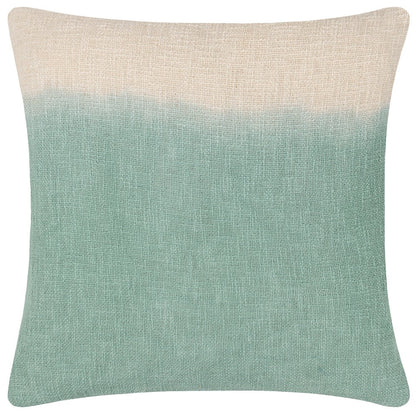 Eucalyptus - Front - Furn Mizu Dip Dye Square Cushion Cover