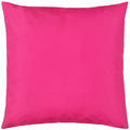 Pink - Front - Furn Plain Outdoor Cushion Cover