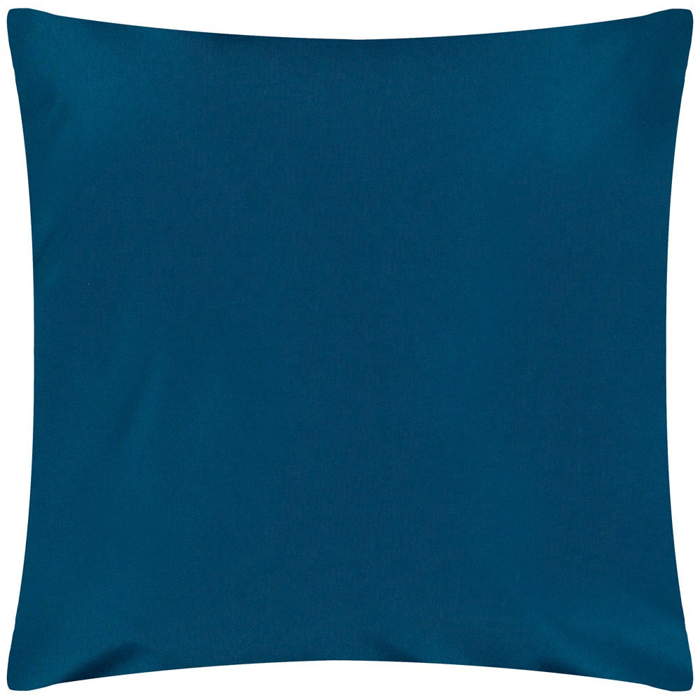 Royal Blue - Front - Furn Plain Outdoor Cushion Cover