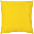Yellow - Front - Furn Plain Outdoor Cushion Cover
