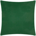 Bottle Green - Front - Furn Plain Outdoor Cushion Cover