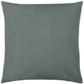 Grey - Front - Furn Plain Outdoor Cushion Cover