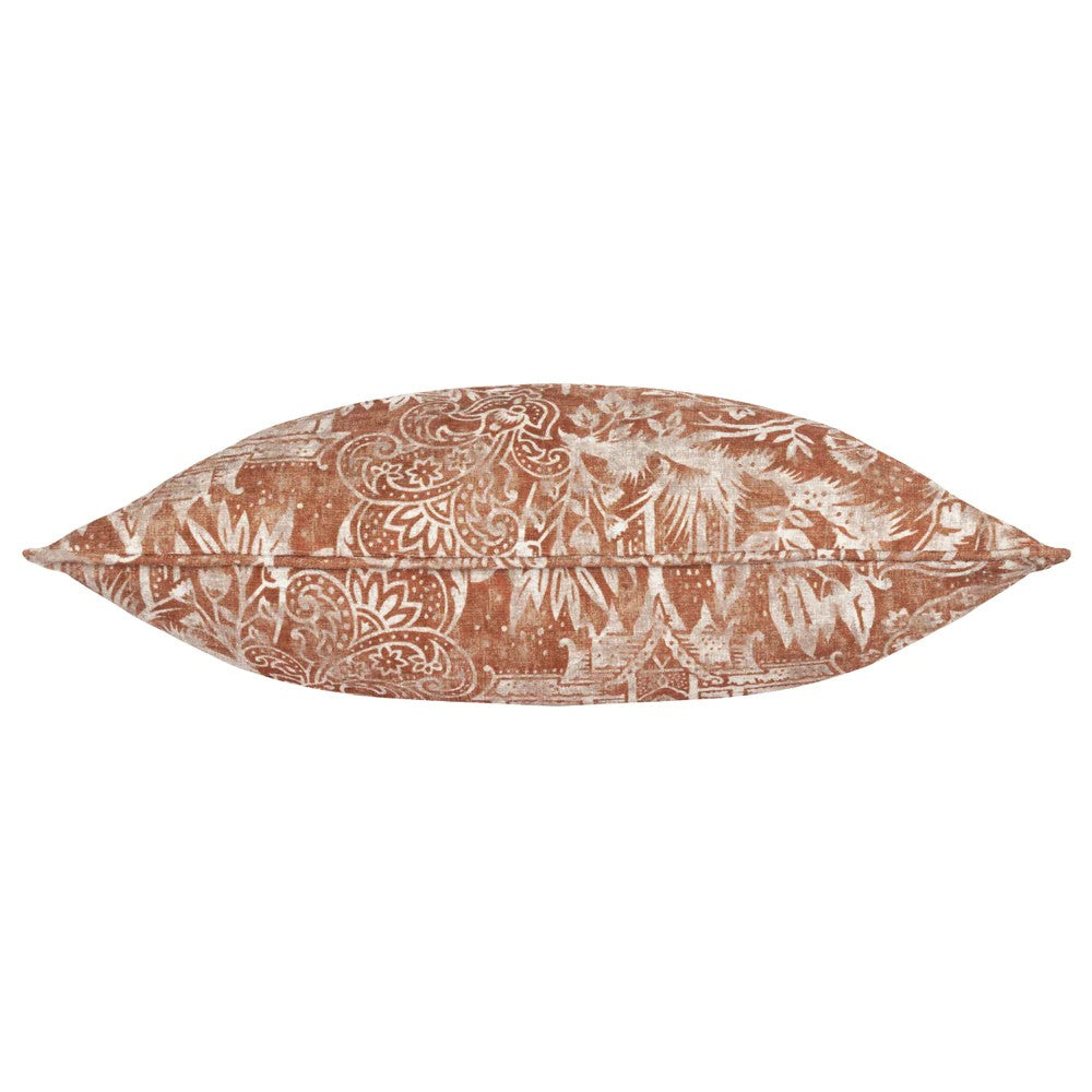 Amber - Back - Wylder Chenille Bengal Tiger Cushion Cover