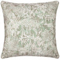 Sage - Front - Wylder Chenille Bengal Tiger Cushion Cover