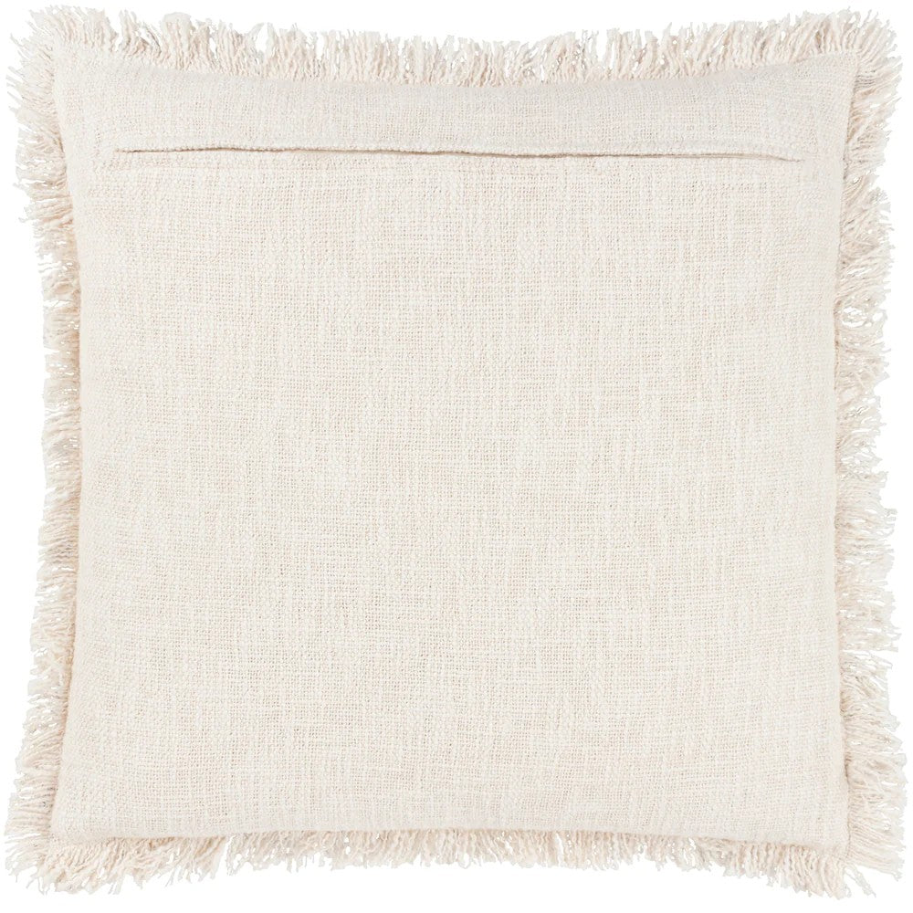 Yolk - Back - Yard Hara Woven Fringe Cushion Cover