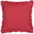 Blushing Rose - Back - Paoletti Haven Cotton Velvet Floral Cushion Cover