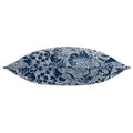 Midnight - Back - Wylder Bali Jacquard Botanical Cushion Cover