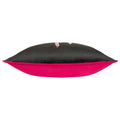 Black-Pink - Side - Furn Inked You Rock Piping Detail Velvet Cushion Cover