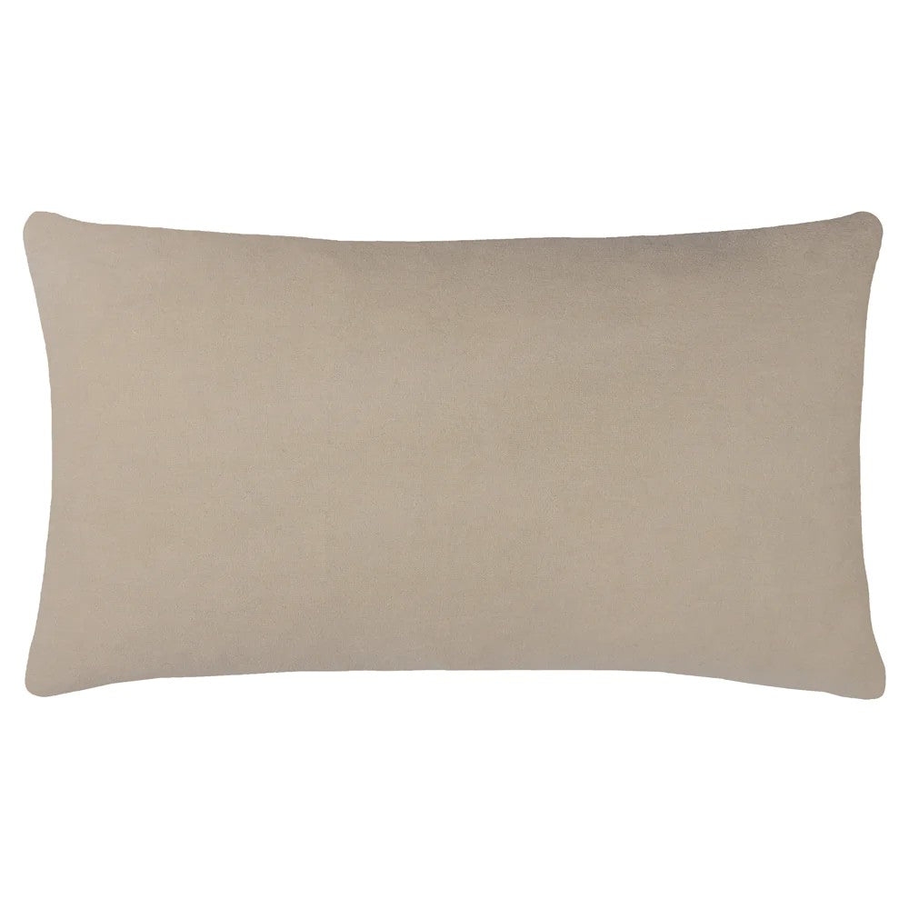 Orange - Back - Furn Kalina Embroidered Cushion Cover