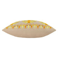 Yellow - Side - Furn Kalina Embroidered Cushion Cover