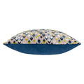 Smoke-Rose - Side - Paoletti Lexington Jacquard Velvet Cushion Cover