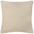 Natural - Front - Furn Dawn Piping Detail Textured Cushion Cover