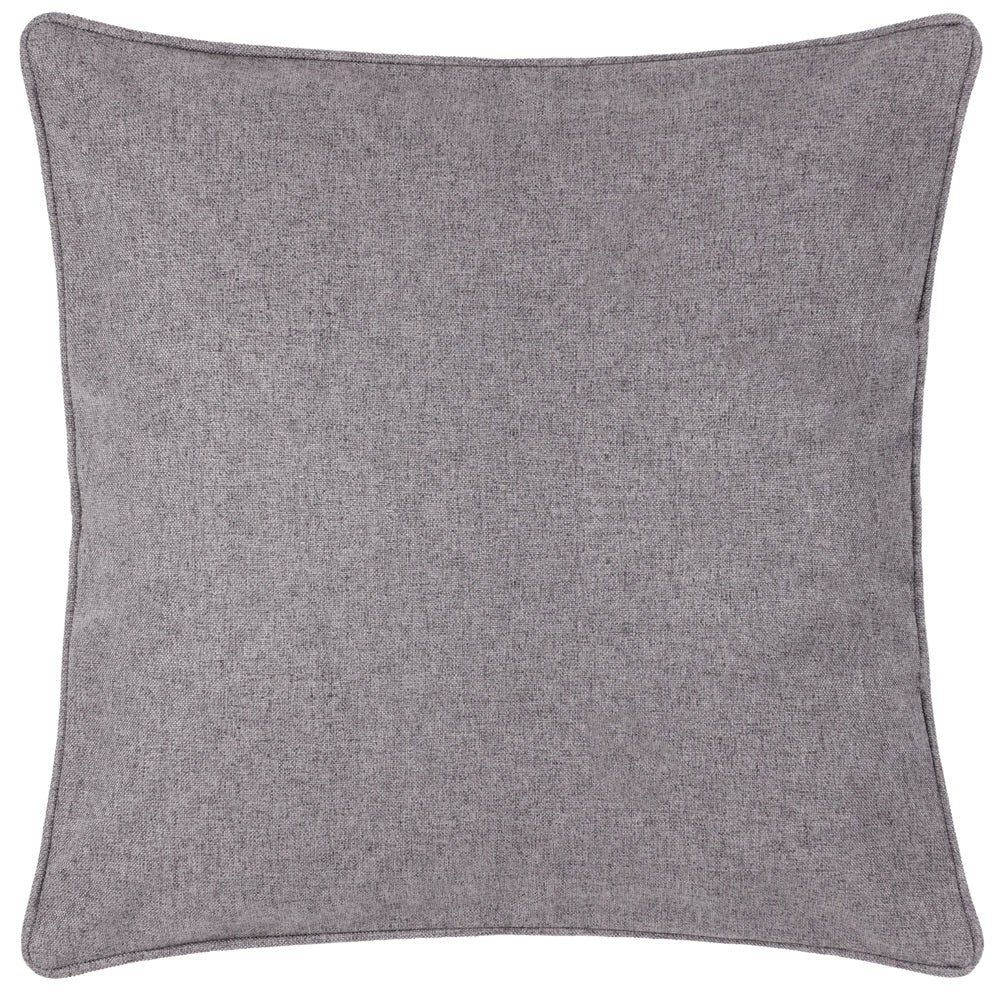 Charcoal - Front - Furn Dawn Piping Detail Textured Cushion Cover