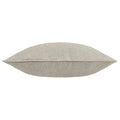 Grey - Back - Furn Dawn Piping Detail Textured Cushion Cover