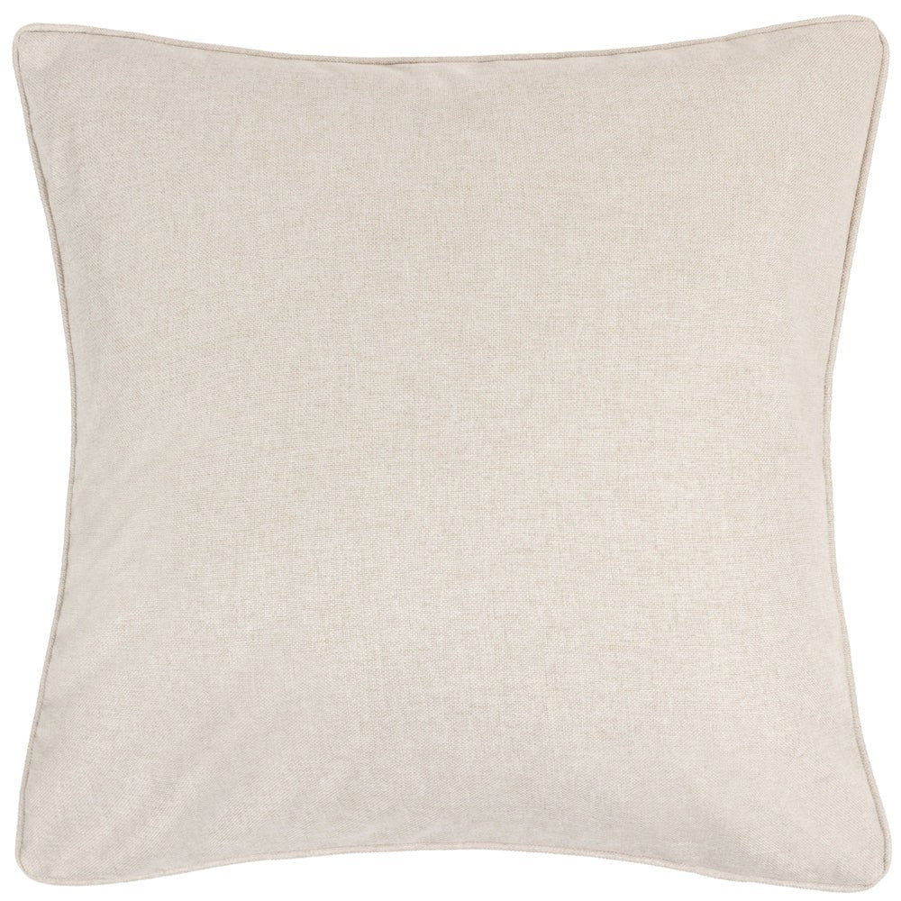 Linen - Front - Furn Dawn Piping Detail Textured Cushion Cover