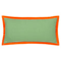 Peridot-Orange - Back - Paoletti Casa Embroidered Cushion Cover
