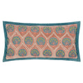 Rose-French Blue - Front - Paoletti Casa Embroidered Cushion Cover