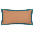 Rose-French Blue - Back - Paoletti Casa Embroidered Cushion Cover