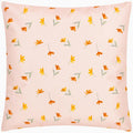 Lilac-Peach - Back - Wylder Country Wild Flowers Outdoor Cushion Cover