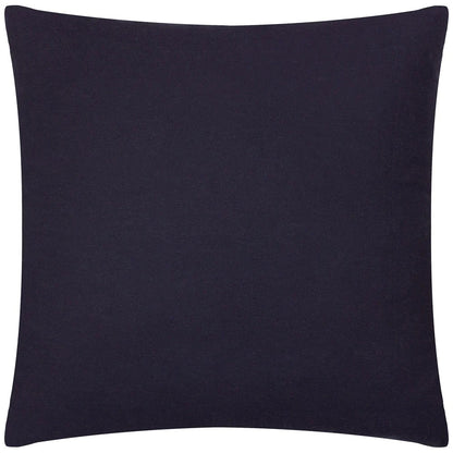 Black - Back - Wylder Tropics Wilds Cotton Tropical Cushion Cover