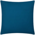 Navy - Back - Wylder Tropics Wilds Cotton Tropical Cushion Cover