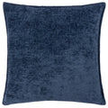 Navy - Front - Evans Lichfield Buxton Reversible Square Cushion Cover