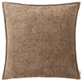 Taupe - Front - Evans Lichfield Buxton Reversible Square Cushion Cover