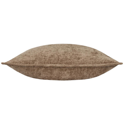 Taupe - Back - Evans Lichfield Buxton Reversible Square Cushion Cover