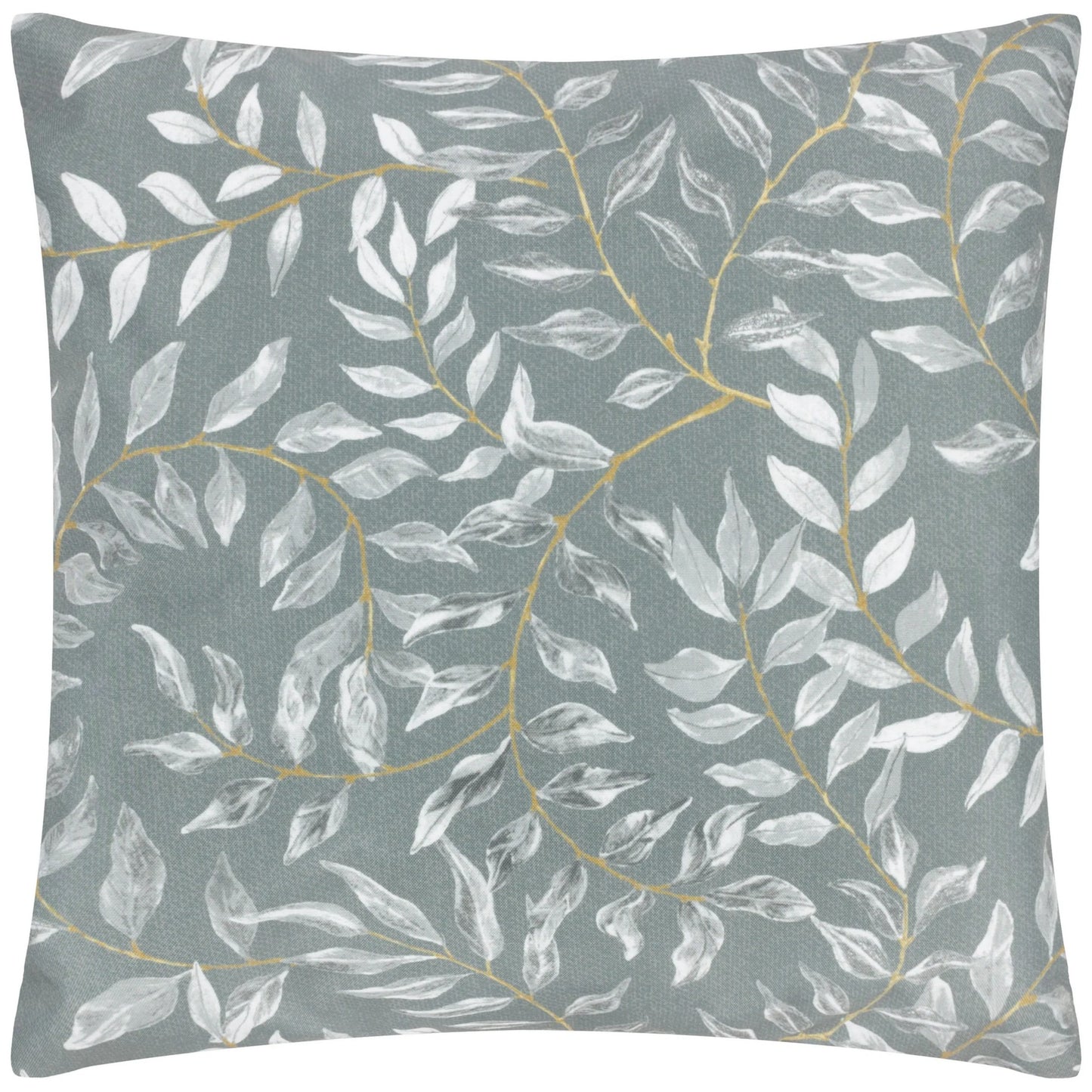 Green - Back - Evans Lichfield Vinea Floral Outdoor Cushion Cover