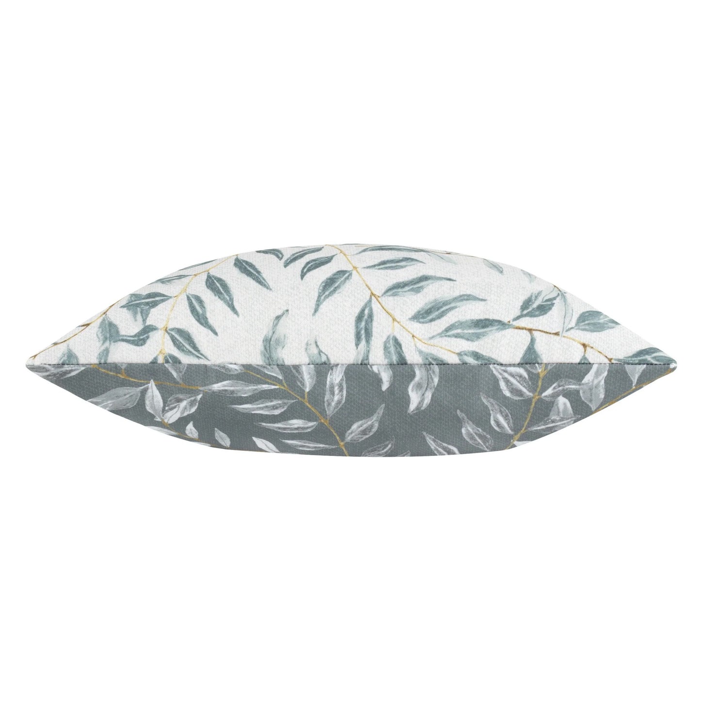 Green - Side - Evans Lichfield Vinea Floral Outdoor Cushion Cover