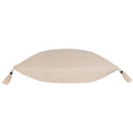 Natural - Side - Yard Caliche Tassel Textured Cushion Cover