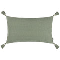 Eucalyptus - Front - Yard Caliche Tassel Textured Cushion Cover