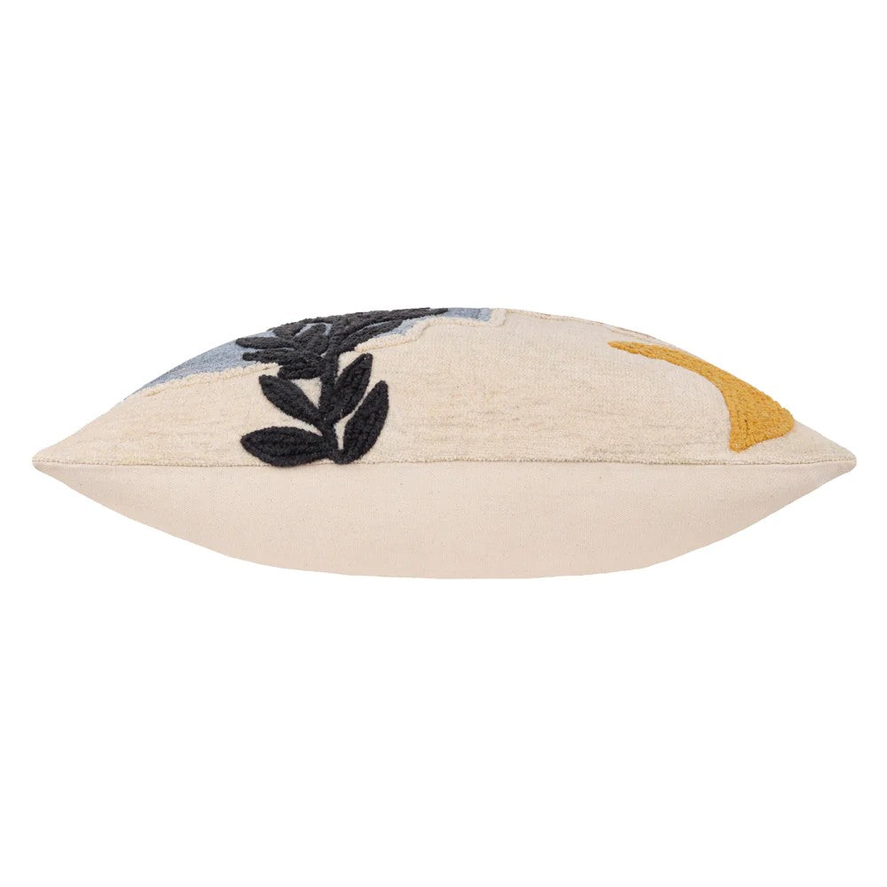 Multicoloured - Side - Furn Souk Embroidered Cushion Cover