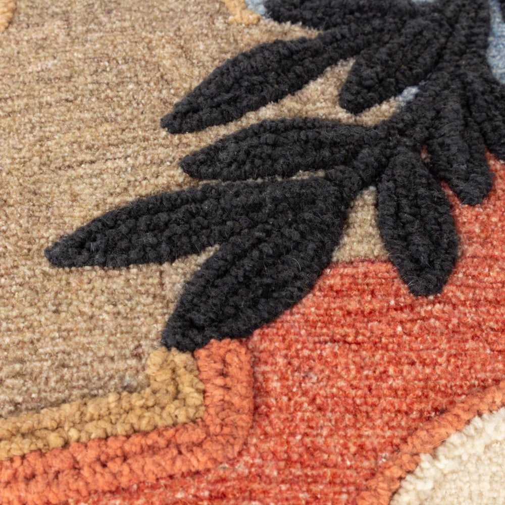 Multicoloured - Lifestyle - Furn Souk Embroidered Cushion Cover