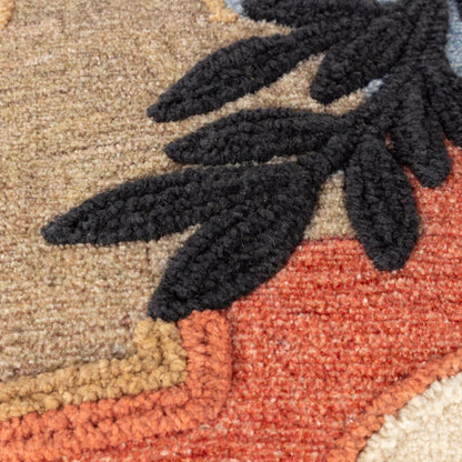 Multicoloured - Lifestyle - Furn Souk Embroidered Cushion Cover