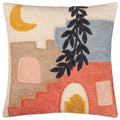 Multicoloured - Front - Furn Souk Embroidered Cushion Cover