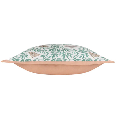 Pale Pink - Side - Wylder Moth Cushion Cover