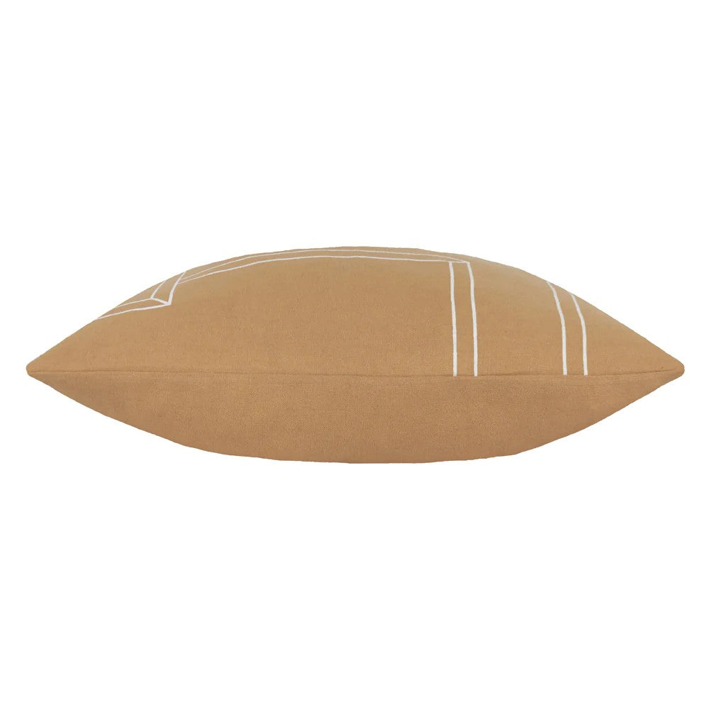 Toffee - Side - Hoem Marzena Geometric Cushion Cover