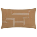 Toffee - Front - Hoem Marzena Geometric Cushion Cover
