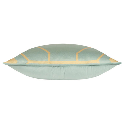 Eau De Nil - Side - Furn Bee Deco Geometric Cushion Cover