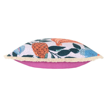 Lilac - Side - Furn Cypressa Floral Mosaic Cushion Cover
