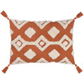 Brick - Front - Furn Dharma Tufted Cushion Cover