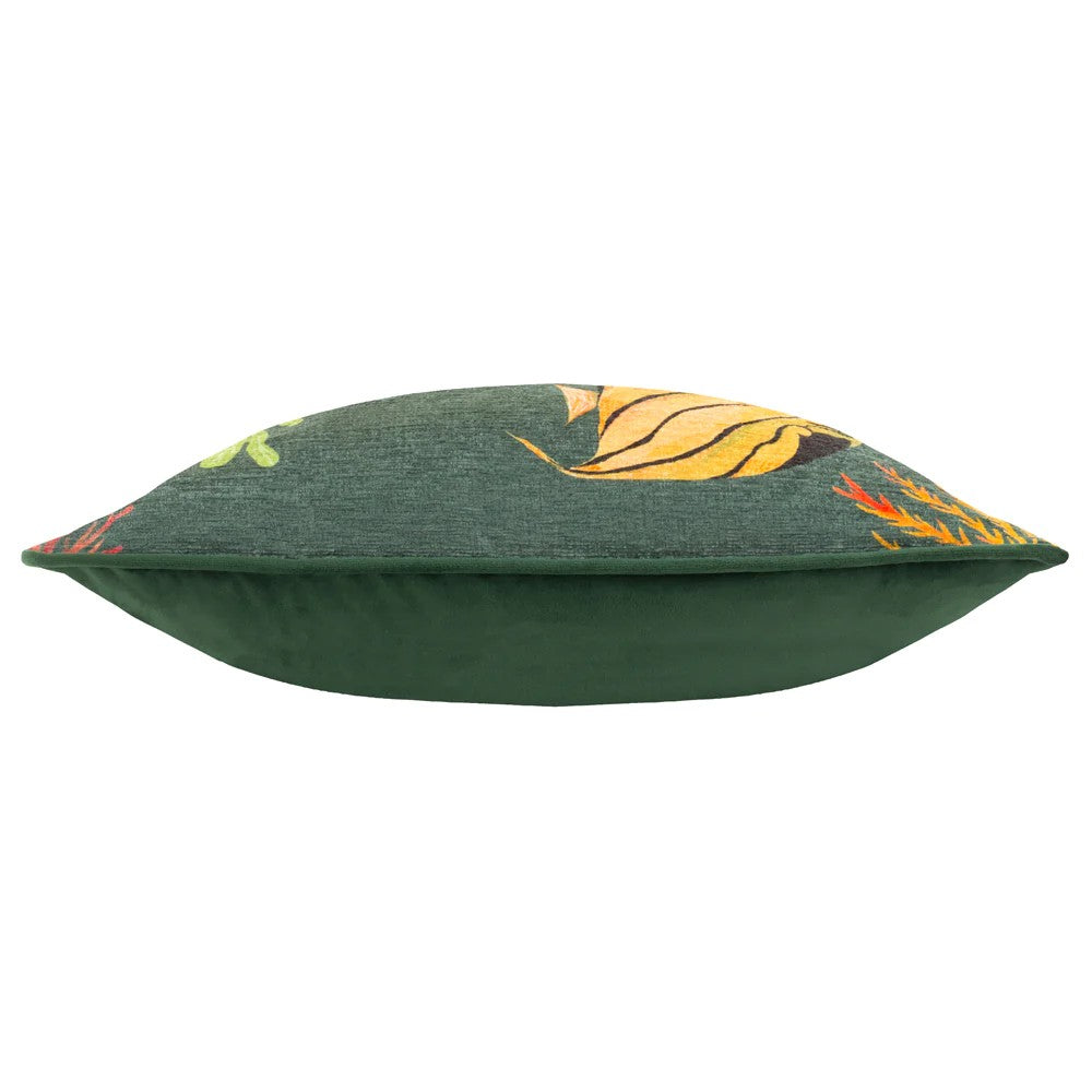 Bottle - Side - Wylder Abyss Chenille Under The Sea Cushion Cover
