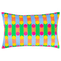 Multicoloured - Front - Heya Home Bon Bon Velvet Cushion Cover