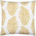 Saffron - Back - Paoletti Kalindi Paisley Outdoor Cushion Cover